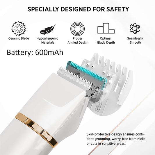 💜LETZTER TAG VERKAUF 50% RABATT✂️⚡ Rasierer 3-in-1 Elektrischer Körperhaartrimmer | 🛁✨