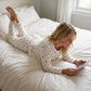 🎉 Neujahrsgeschenk – 50% RABATT!🧸 Damen-Pyjama-Set mit Herzprint: Weich, entspannt & perfekt für entspannte Abende