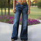 🎉Heißer Verkauf 50% RABATT👖Women's Retro Flare Jeans with Pockets🔥