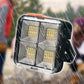Tragbare Solar-Arbeitsleuchte mit 4 Beleuchtungsmodi