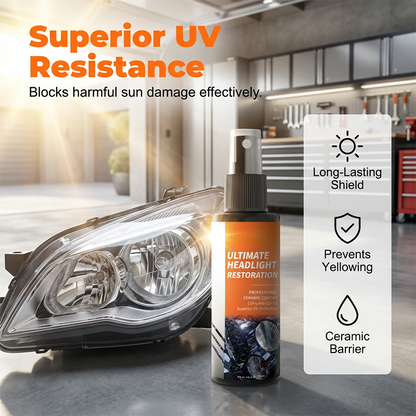 🔥HEISSER VERKAUF: nur €10,99  & 50 % Rabatt!! 🔥Sprühset zur Scheinwerferaufbereitung – Schnell und effektiv 🚗✨