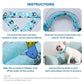 📢📢50 % RABATT!! ⏰❄️ Kühlender Sommer-Schal für Hunde & Katzen – niedliches Cartoo❄️n-Design, als Geburtstags-Accessoire & praktische Kühlhilfe an heißen Tagen 🐾❄️