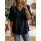 👚 50 % RABATT AKTUELL GÜLTIG! ✨ Lässiges Damen Oberteil im Boho-Stil – Bequem und vielseitig, perfekt für Alltag und Freizeit 🌿