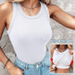 ☀️🔥 SOMMER-DEAL -50% ! Geripptes Tanktop mit integriertem BH – Unsichtbarer Halt Maximaler Komfort · Weicher Stoff · Perfekte Passform für jeden Tag ✨