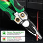 🛠️ 8-in-1 Abisolierzange mit integriertem Spannungsprüfer ⚡  🔧 Für Profis & Heimwerker – präzises Abisolieren, Schneiden, Crimpen & mehr in einem Werkzeug!
