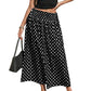 ⏳ Nur für kurze Zeit: -50% 🔥 Damen Midi-Rock mit Punkten – Elegant & vielseitig 👗