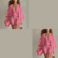 ✨ -50% RABATT |💕 3-teiliges Damen-Lounge-Set mit Cardigan – Bequem, stilvoll & vielseitig
