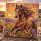 🏆 Letzter Tag Sonderpreis 18.99🦉💛 Highland Cow Pearl Art DIY-Set – Entspannendes Bastelprojekt zur Gestaltung atemberaubender Küstenkunstwerke