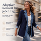 🔥Heißer Verkauf 60% Rabatt✨👚Damen Hemd mit Geripptem Strick & Denim Mix - Lässiger Chic für jeden Tag🎁