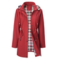 🔥 50% RABATT! 🌧️ Damen Kapuzen-Trenchcoat – Wasserdichter Langer Mantel | Winddicht & Leicht | Eleganter Casual-Look für Herbst & Übergangszeit