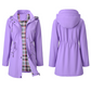 🔥 50% RABATT! 🌧️ Damen Kapuzen-Trenchcoat – Wasserdichter Langer Mantel | Winddicht & Leicht | Eleganter Casual-Look für Herbst & Übergangszeit