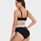 💃Vacation Sale 49% OFF💃High Waisted Tummy Control Color Block Bikini Sets-2